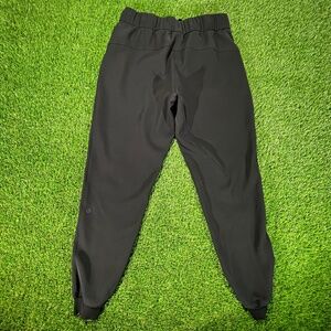 Lululemon Jogger Pants Womens 6 Black Tapered Cuffed Athletic Lounge Pockets